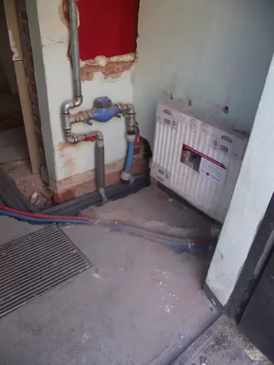 <p>Montaż wodomierzy oraz instalacji przeciwpożarowej</p>
