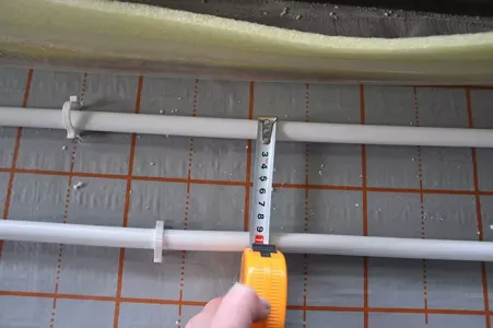 <p>Instalacja podłogowa o zagęszczonej strefie.</p>